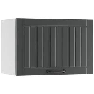 Vicco Hängeschrank Fame-Line Anthrazit Landhaus 60 cm Flach , Holzwerkstoff , 1 Fächer , Rechteckig , 60x40x34.1 cm , Küchen, Küchenmöbel, Küchenschränke, Küchenoberschränke