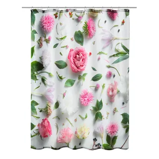 KLEINE WOLKE Duschvorhang Rosalie 180 x 200 cm mehrfarbig