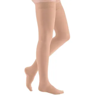 mediven elegance Ccl1 AG Schenkelstrümpfe mit Flächenhaftband Rose (Fbr) 1 St