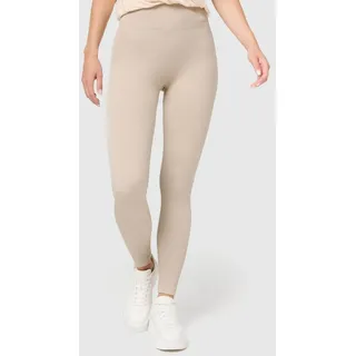 nur die germany gmbh Nur Die Leggings in Ripp-Optik Relax & Go High Waist - beige 44|46