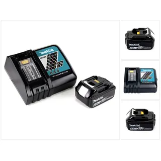 Power Source Kit 18 V Li-Ion 6,0 Ah + DC18RC Ladegerät 195584-2