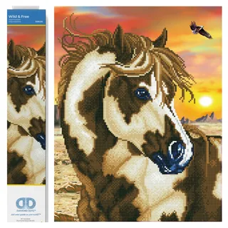 Diamond Dotz DD9-035 Pferd Diamond Painting 35,5 x 45,7 cm