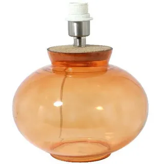 Tischleuchte Obertello Glas Orange 8152990 Höhe 33cm Ø 28cm
