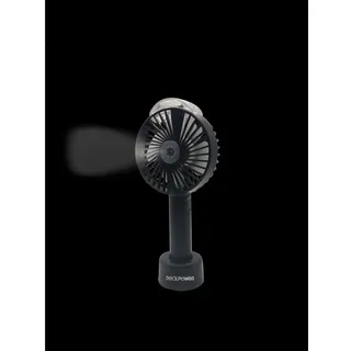 Realpower Mobile Fan Spray, Ventilator, Grau, 1 Stück(e), 112 mm, 62 mm, 243 mm