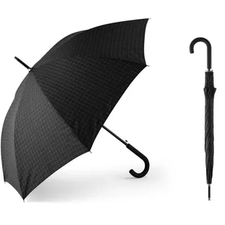 Royal norfolk Schirm aus wasserabweisendem Stoff Windschutz Farbe Schwarz 103 cm