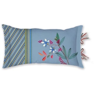 Pip Studio [W2023/02] Zierkissen Flirting Birds Cushion Blue UV UV 35x60