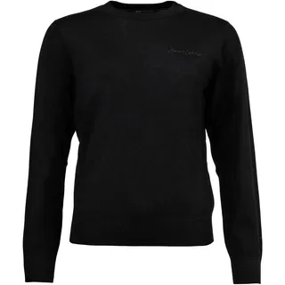 Sweater ARMANI EXCHANGE "Strickpullover Pullover", Damen, Gr. M, schwarz, Obermaterial: 100% Schurwolle WV., Sweatshirts Sweater