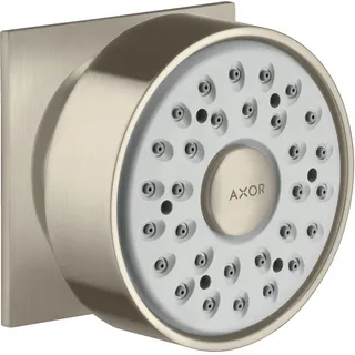 Hansgrohe Seitenbrause 1jet eckig, Brushed Nickel,