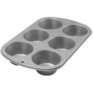 Wilton Jumbo-Muffinform 6 Löcher 4,5 x 22,2 x 34,2 cm