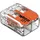 221-412/995-016 Anschlussblock Transparent