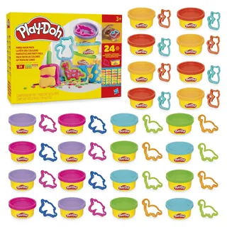PLAY-DOH Fantastischer Party Pack Knete 24 Dosen je 56 Gramm