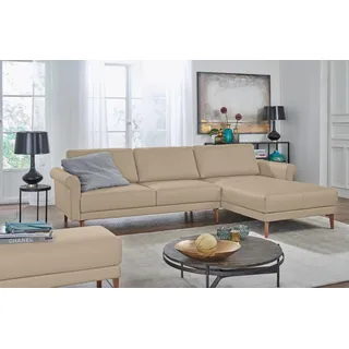 creation by rolf benz Creation BY ROLF BENZ, Ecksofa »CR.450, Designecksofa, Polsterecke, L-Form, 282/178 cm (B/T)« abgerundete Armlehne Schnecke, modern Landhaus, Leder oder Chenille,