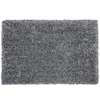 Beliani Shaggy-Teppich Cide 300/200 cm , Schwarz , Kunststoff , Rechteckig , 200x300 cm , Teppiche und Böden, Teppiche, Hochflorteppiche & Shaggys
