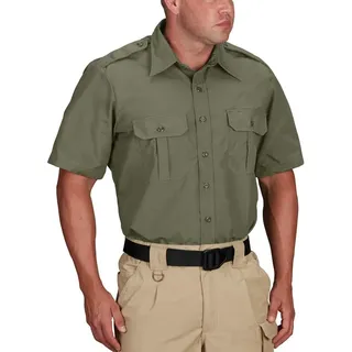 Propper Herren Kurzarm Taktisch Kleid Hemd Oliv Small