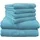 Brillant Handtuchset 6-tlg. blau