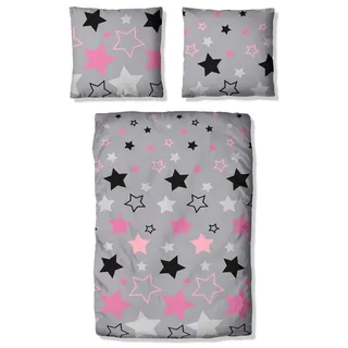 otto home my home »Dreamer in Gr. 135x200 oder 155x220 cm, ideal für Weihnachten« 2 Stk., tlg. Fleece kuschelig warm im Winter, Weihnachtsbettwäsche, Winter,