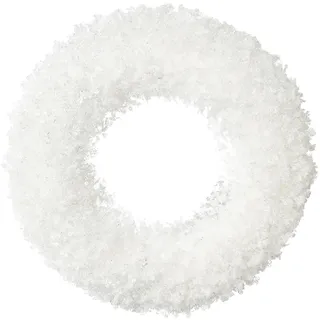 Creativ deco Dekokranz »Weihnachtsdeko«, weiß