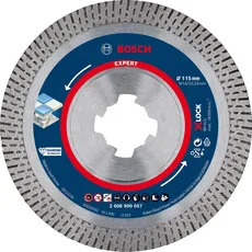 Bild von Professional Expert HardCeramic X-LOCK Diamanttrennscheiben 115 x 22.23 x 1.4 x 10 mm, Zubehör Kleiner Winkelschleifer)