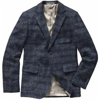 Charakterkaro-Sakko Blau 48