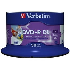 Bild von DVD+R 8,5 GB 8x 50 St.