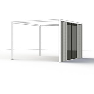 Xxxl Pavillon-Seitenteil , Anthrazit , Metall , 300x210x0.5 cm , Gartenmöbel, Loungemöbel