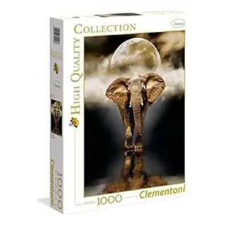 CLEMENTONI Puzzle 1000 T Puzzle HQC Der Elefant