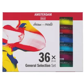Royal Talens Amsterdam Acrylfarbe Set 36 St. 20 ml mehrfarbig