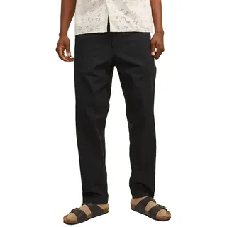 JACK & JONES Kane Summer Jogger Stoffhose Schwarz L