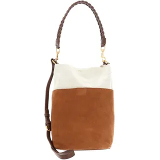 Ted Baker Damen S283963tano/S Mittelgroße Eimertasche mit gewebtem Griff, hautfarben