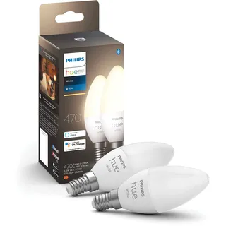 Philips LED-Birne E14 6 W warmweiß 2 St.