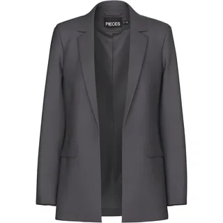 Pieces Damen Pcbozzy Ls Loose Blazer Noos Bc Klassischer Blazer, Magnet,M