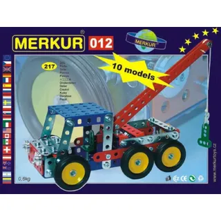 Merkur 012 Abschleppwagen, 217 Teile, 10 Modelle