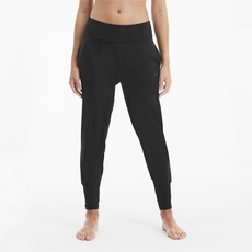 PUMA Damen Jogginghose Studio Tapered Pant, Black, S, 519044