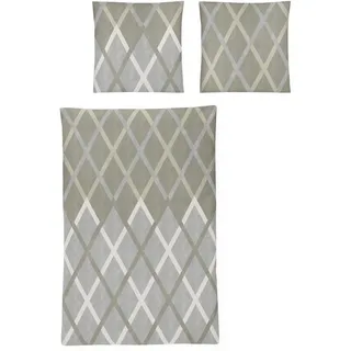 Irisette Bettwäsche »Koala 8409« 2 Stk. tlg. kuschelig weiche Winterbettwäsche, grün