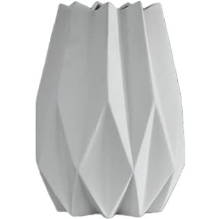 Goebel - Vase - Polygono Star - Porzellan - weiß 21,5 cm