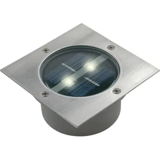 Ranex Solar Bodenstrahler Quadratisch 0,12 W Silber 5000.198 - Silber