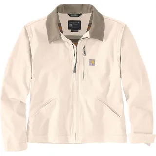 Carhartt Rugged Flex Canvas Detroit, Textiljacke Damen - Weiß - L