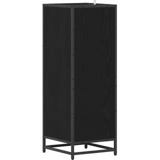 vidaXL Badezimmermöbel-Set Schwarz Eichen-Optik 35 x 37,5 x 100 cm - Schwarz