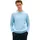 Essential Cotton Crewneck MW0MW39999 Pullover Sweater Blue XXL well water XXL
