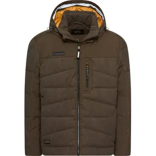CAMEL ACTIVE Steppjacke mit Kapuze dunkelbraun 52