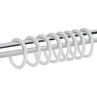 Duschvorhangringe ESOM, weiß, VPE 12 Stück - 93 967 57