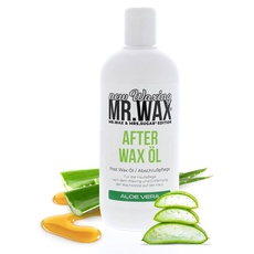 Mr. Wax After Wax Öl Aloe Vera, Nachbehandlung, Wachsreste reinigen und Abschlußpflege, 500ml