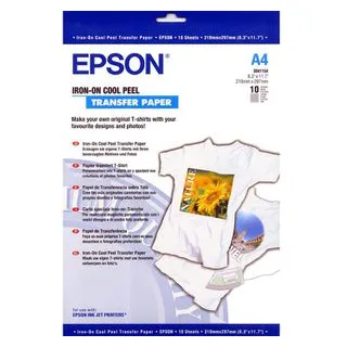 Epson Cool Peel T-Shirt Iron-on-transferfolie A4 124 g/m² 10 Bl. (C13S041154)