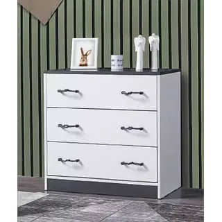 Kommode Sideboard Schrank Anrichte Schränke Möbel Anrichte Kommoden 82x81x42 - Weiß