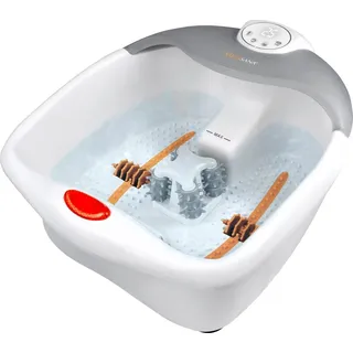 Medisana FS 885 Fußsprudelbad mit Wärmefunktion, Angenehme Fußreflexzonenmassage, Massage Fußbad, Fußwanne, Timer-Funktion, Fußmassagegerät mit Vibration, Bis Schuhgröße 46