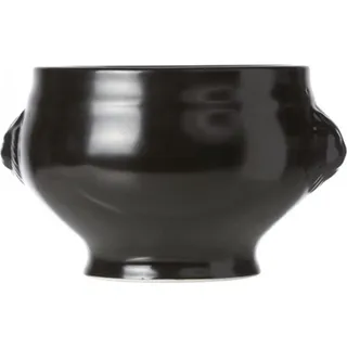 Cosy & Trendy Black Soepbol Leeuwenkop D11-14xh8.5cm - Schwarz