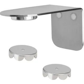 bremermann Magnet-Seifenhalter, silber, Edelstahl , Edelstahlfarben , Metall , 4.5x4.5x8 cm , Badaccessoires, Seifenschalen