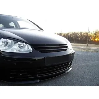 Cup Front Spoiler Lippe Schürze Ansatz ABS Lackierbar Schwarz