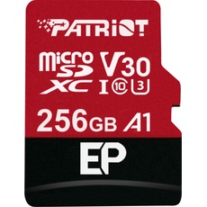 Bild von microSDXC EP 256GB Class 10 UHS-I U3 A1 + SD-Adapter