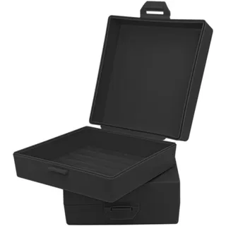 Badezimmer-Seifenschalen für Dr. Squatch Seife, quadratischer Reise-Seifenbehälter mit Deckel, tragbarer Seifenhalter für Dusche, Seifenschale, Box für Reisen, Camping, Outdoor, Elimeta (2 Stück